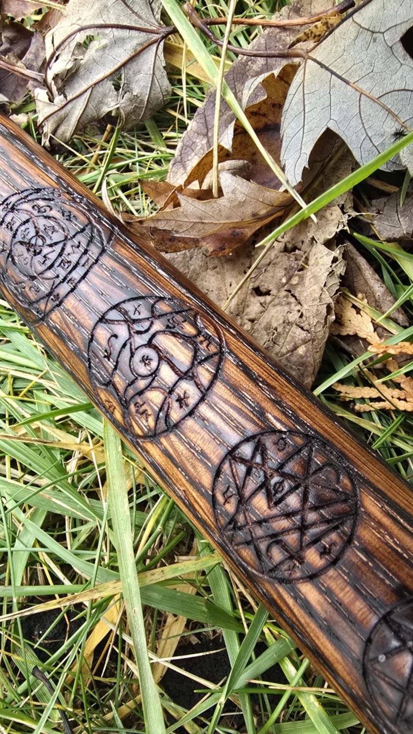 Magic Circle Wizard Staff