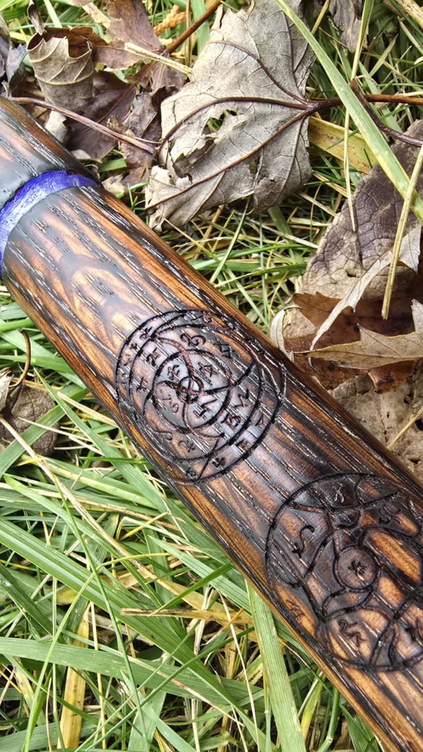 Magic Circle Wizard Staff