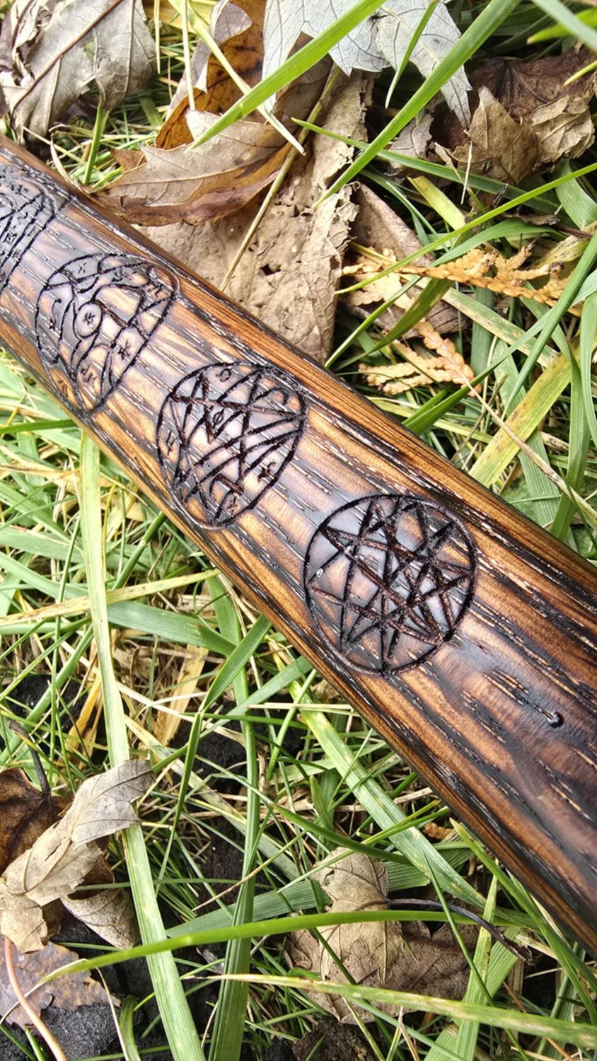 Magic Circle Wizard Staff