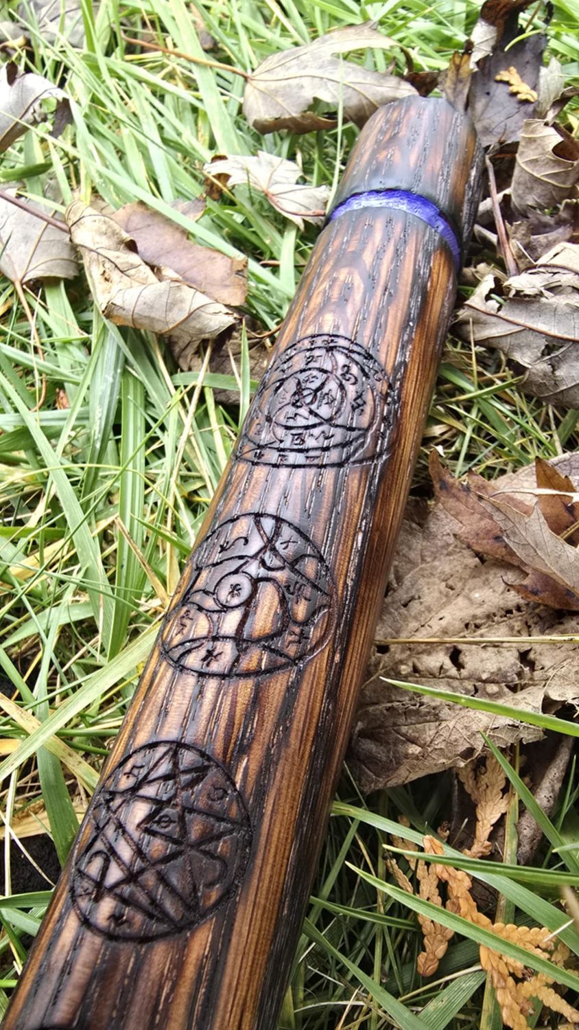 Magic Circle Wizard Staff