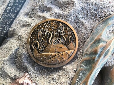 Eldritch Horror Challenge Coin- Nyarlathotep