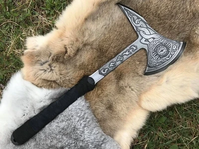 Eldritch Horror-Lovecraft Inspired  Tomahawk (Modified Cold Steel Recon)