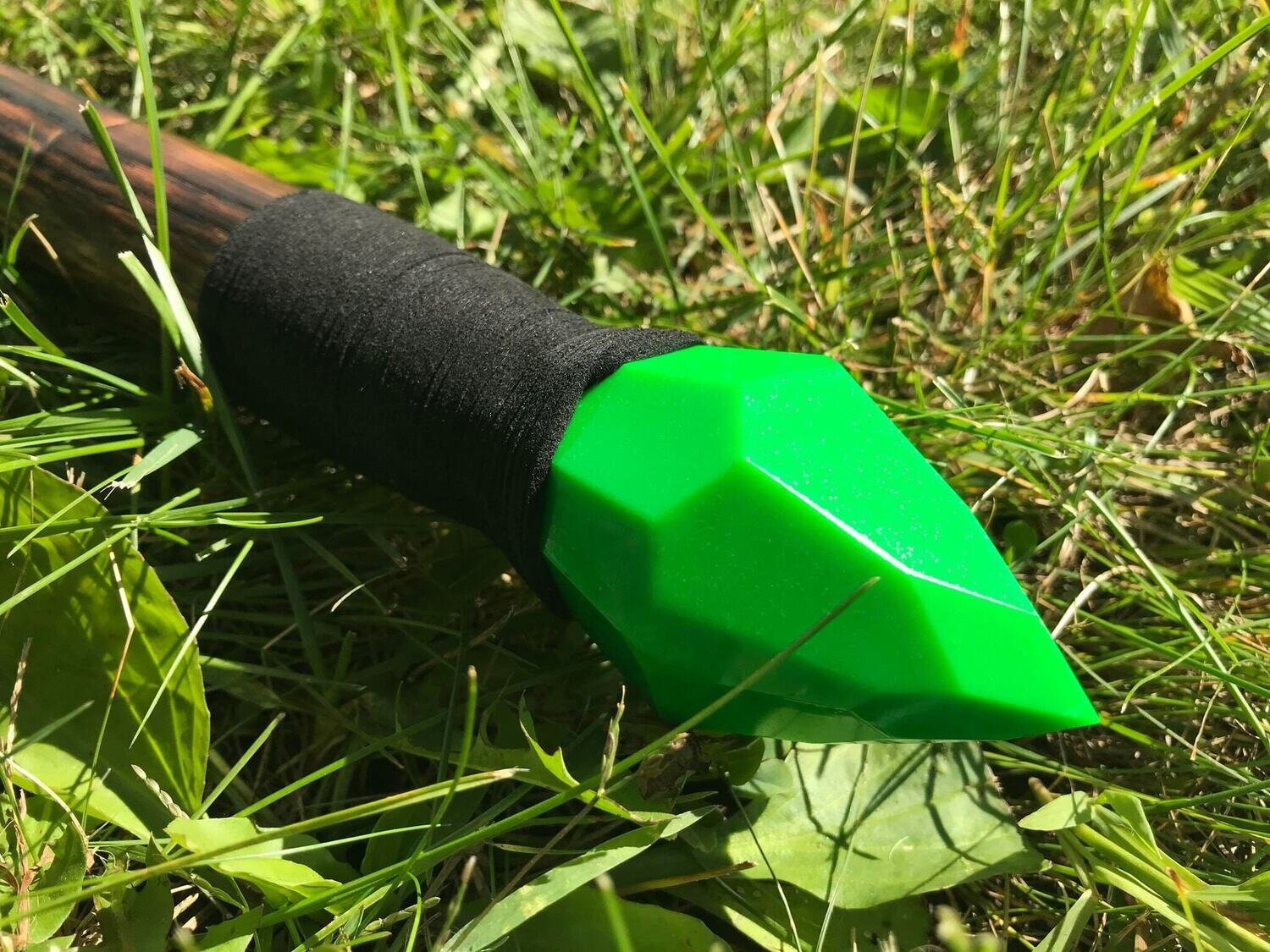 Neon Green Wizard Staff of Poison