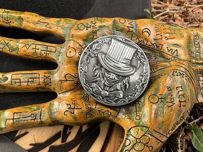 Mad Hatter Coin- Alice in Wonderland Challenge Coin Collection