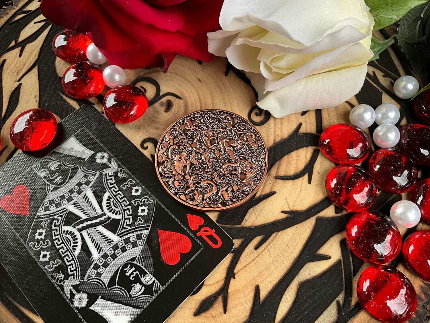Queen of Hearts Coin