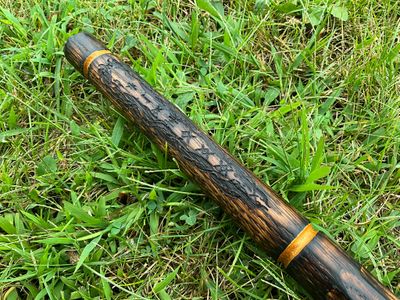 Dual Sided Engraved Bo Staff