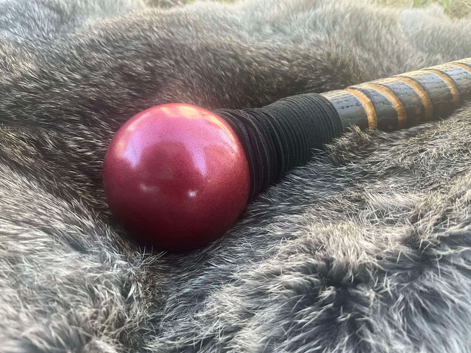 Spiral Blood Orb Staff