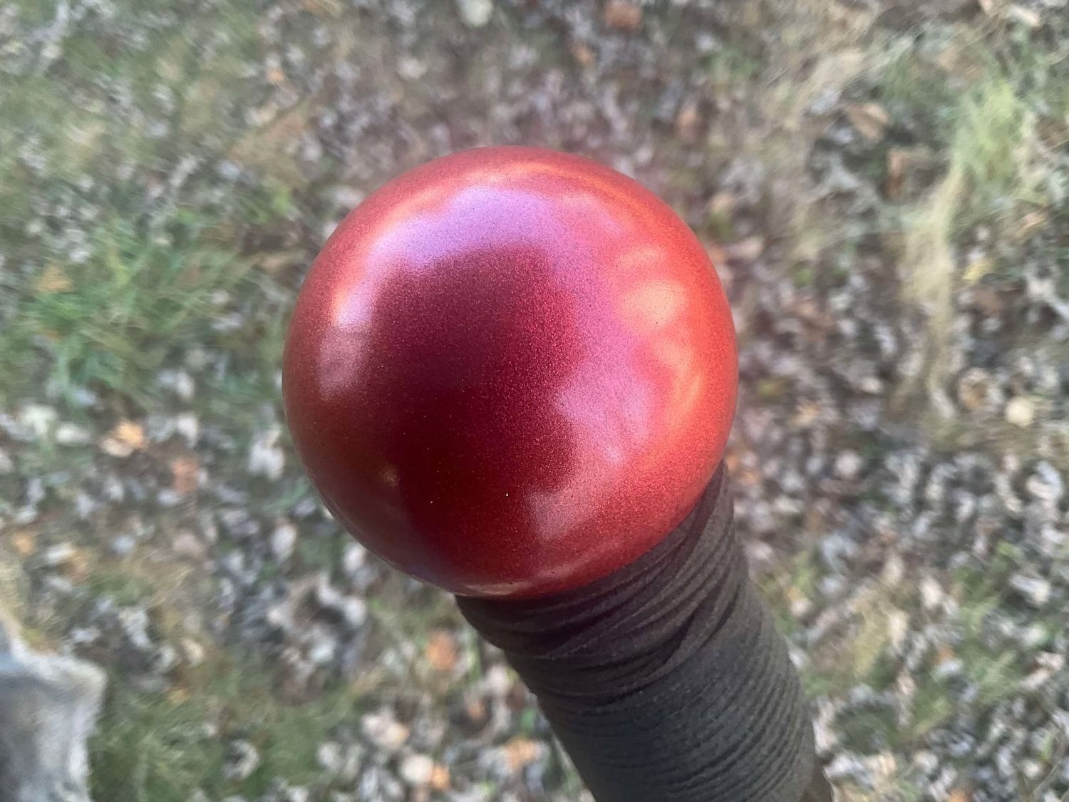 Spiral Blood Orb Staff
