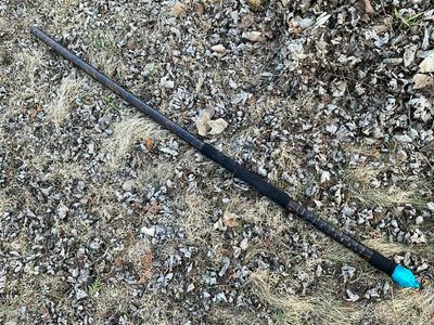 Turquoise Staff of Tides- Solid Oak Wizard Staff