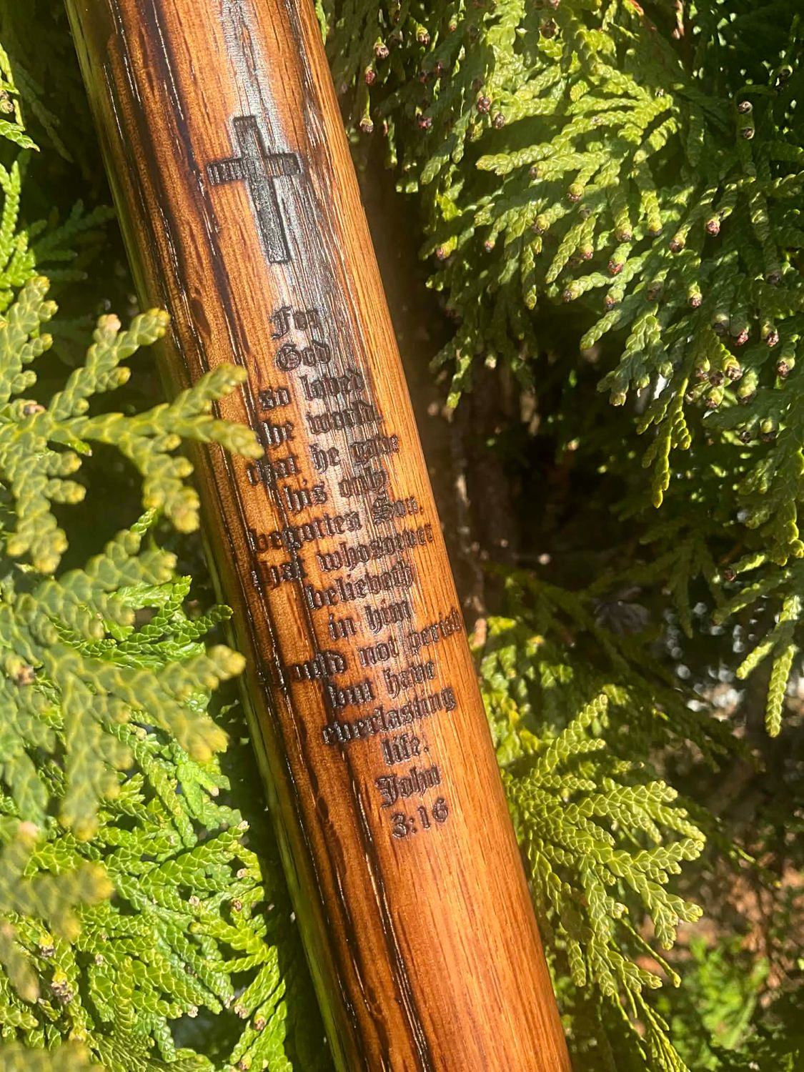 John 3:16 Shepherd Staff