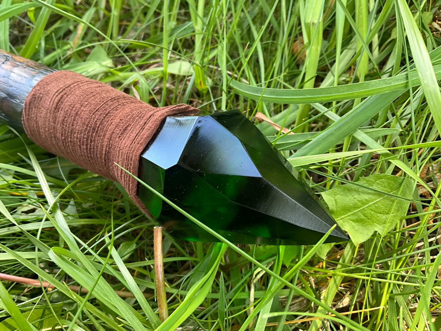 Green Vine Wizard Staff