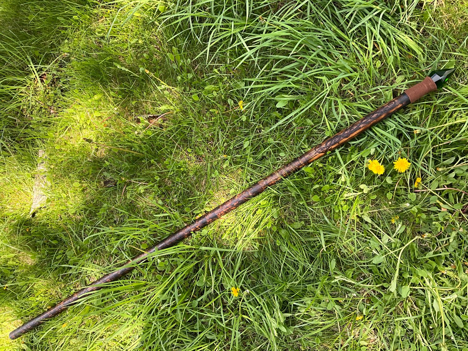 Green Vine Wizard Staff
