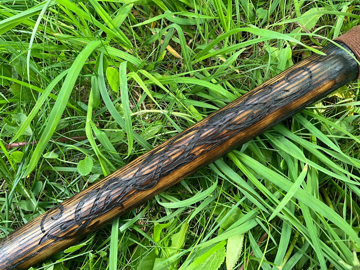 Green Vine Wizard Staff