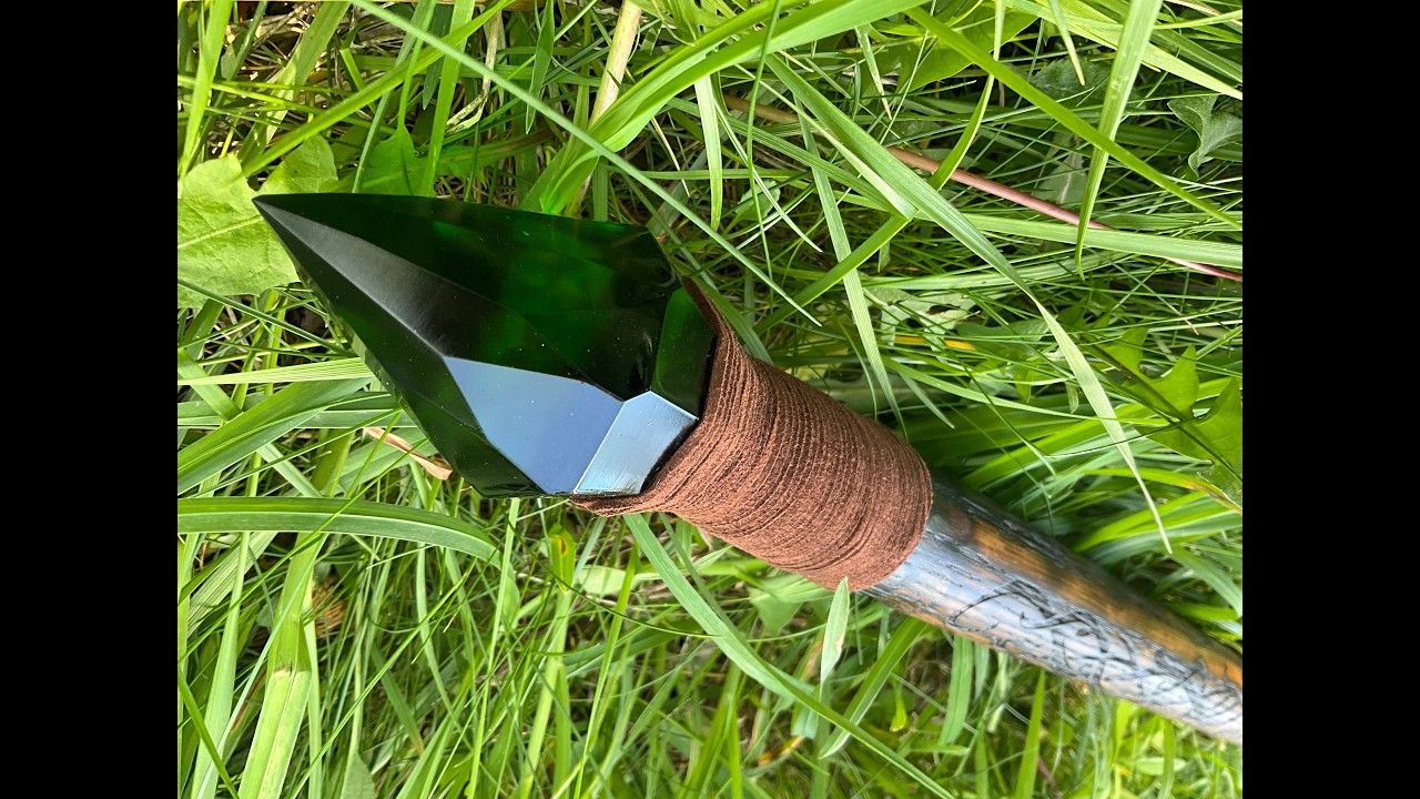 Green Vine Wizard Staff