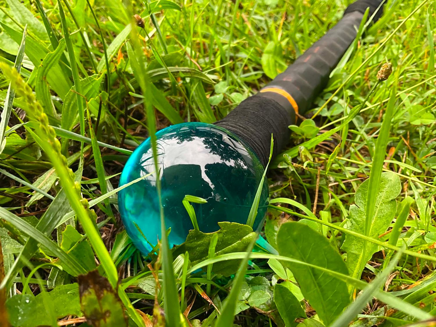 Teal Orb Dragon Scale Staff