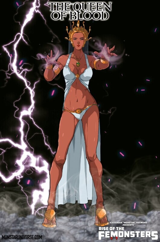 The Queen of Blood 6x9 Print
