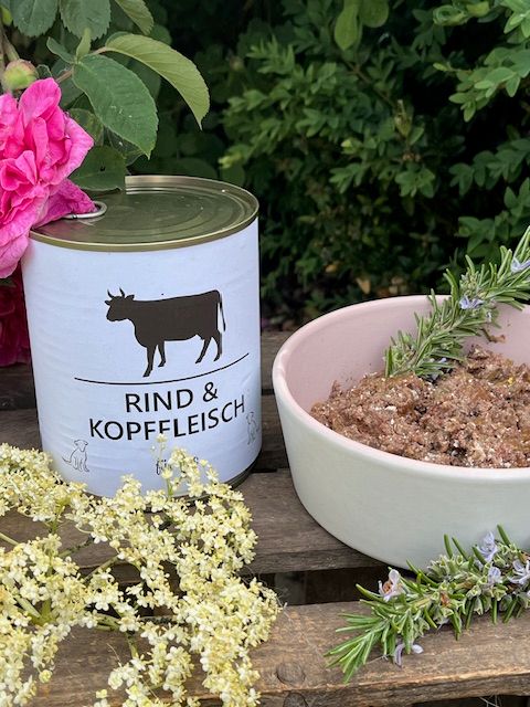 Rind und Kopffleisch, 400 g