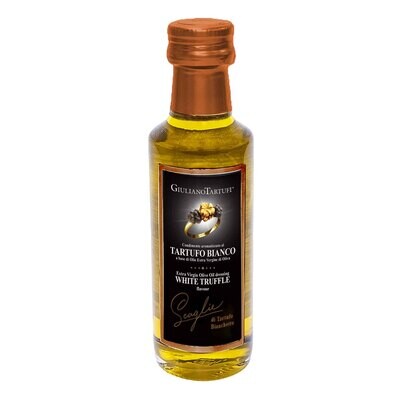 Olio Extra Vergine di Oliva con fetta di Tartufo Bianco