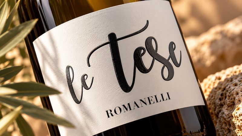 Le Tese Trebbiano  Spoletino Doc  Romanelli
