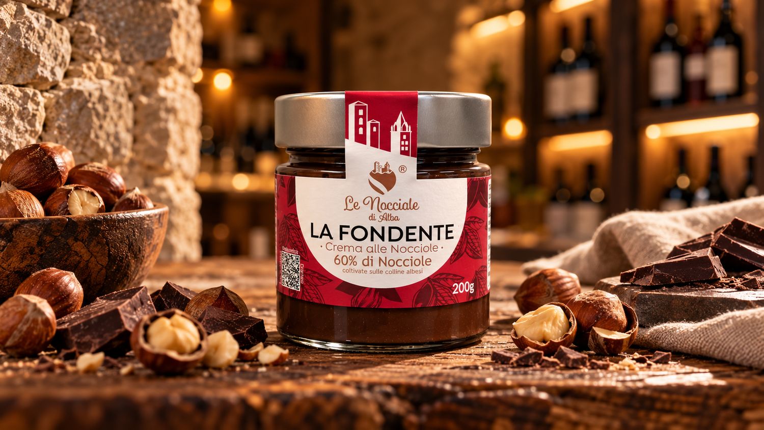 Dark Cream with Piedmont Hazelnuts IGP – Artisan Spread
