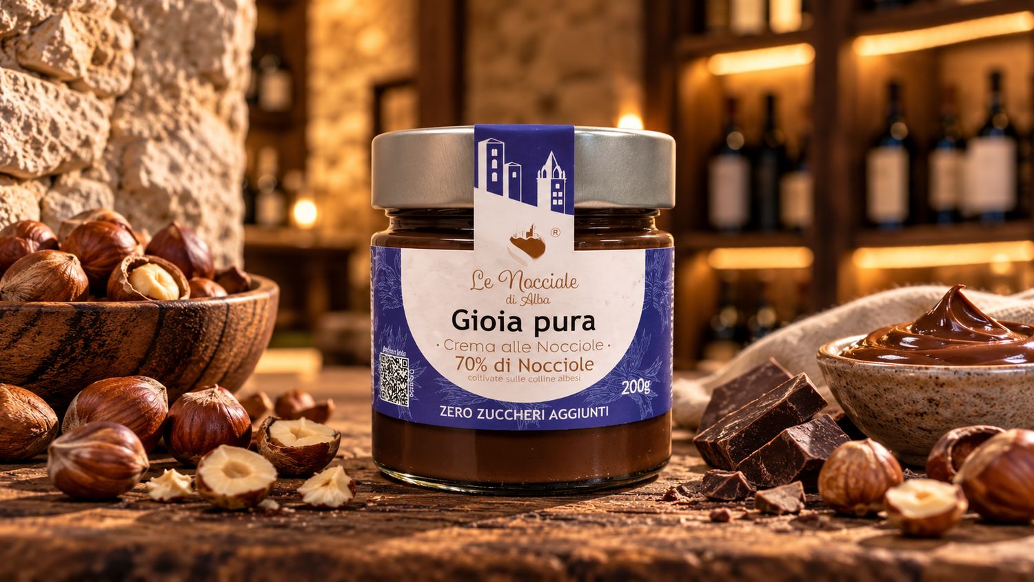 Pure Joy – 70% Piedmont PGI Hazelnut Cream