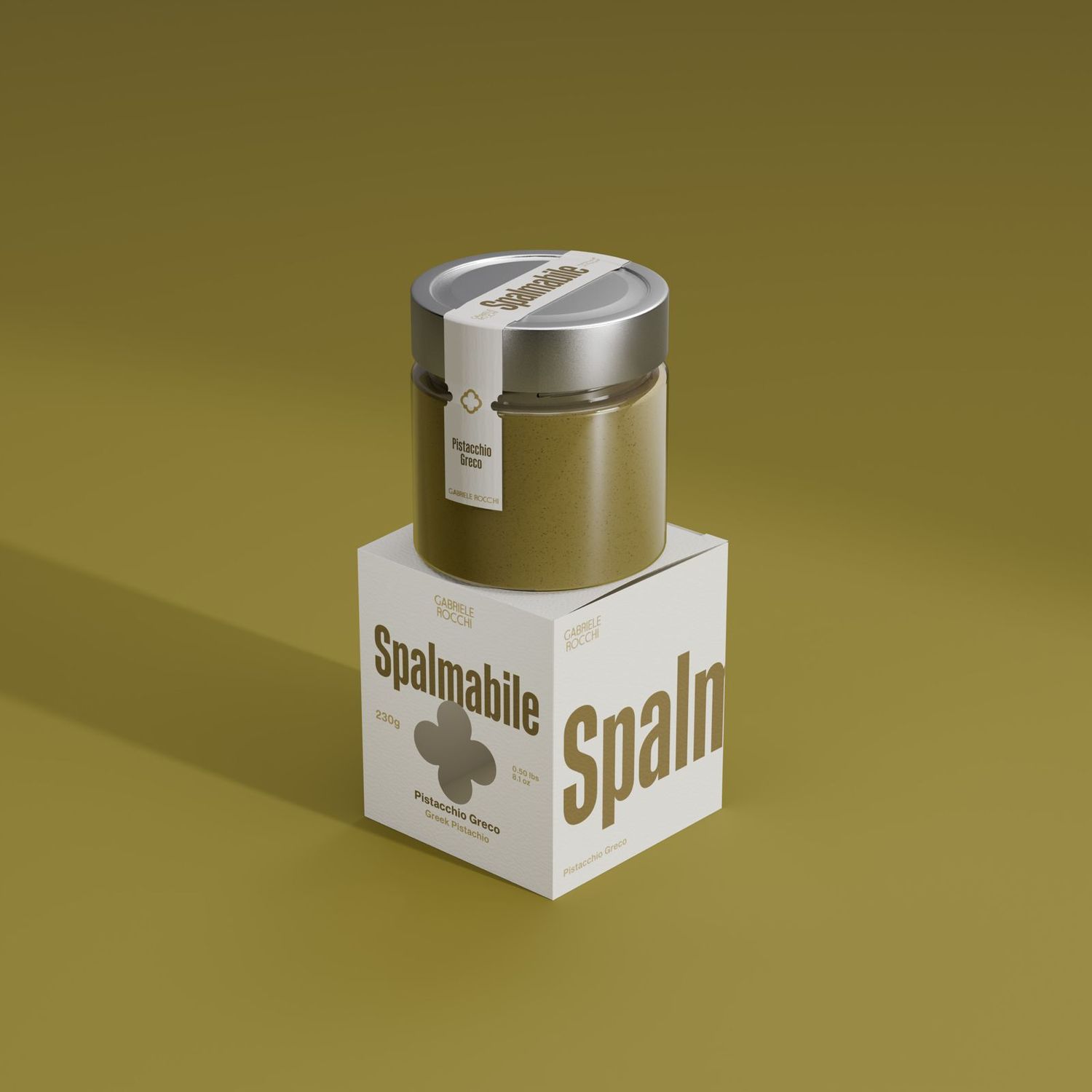 Crema Spalmabile Artigianale di Pistacchio Greco Gabriele Rocchi