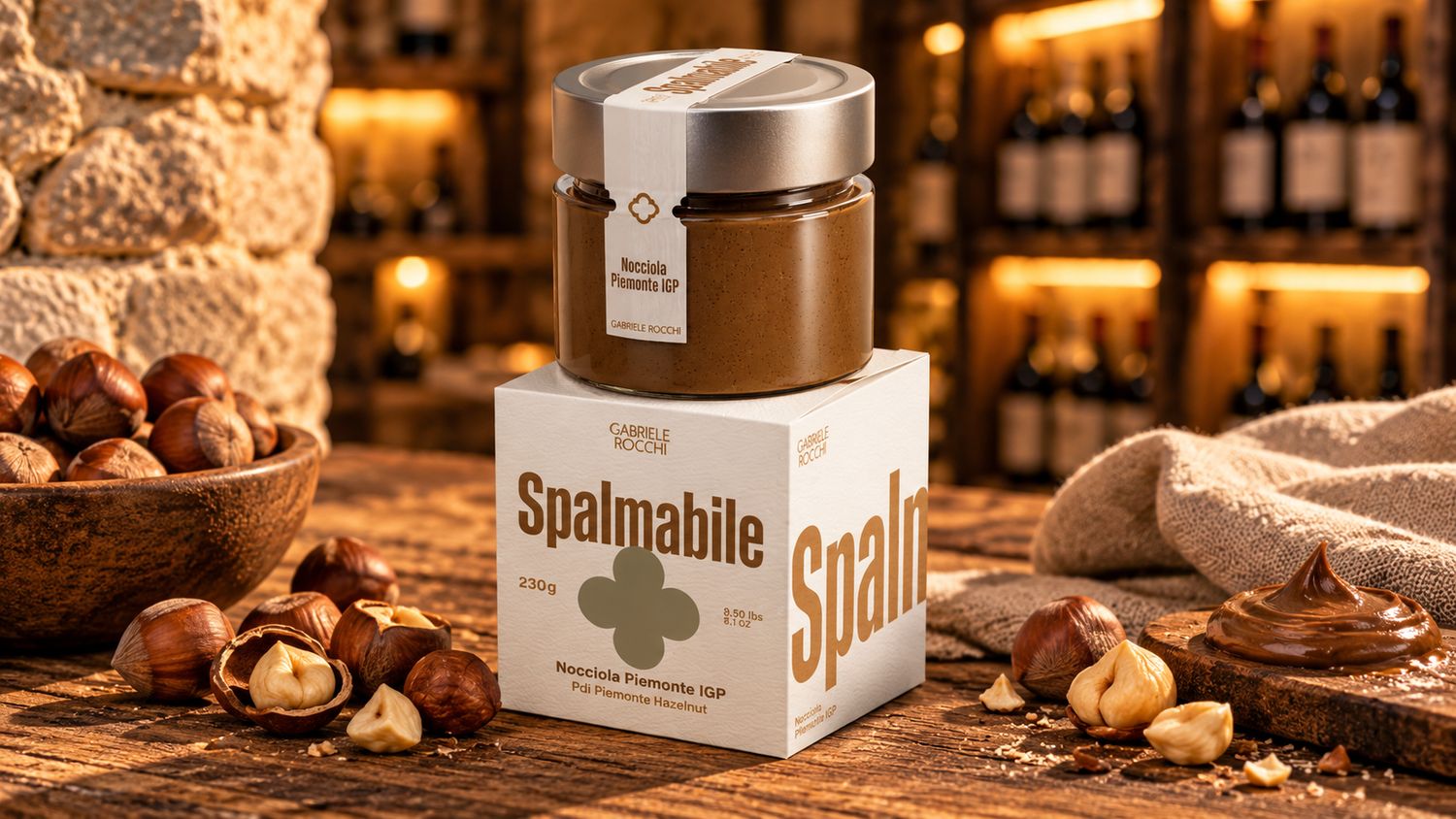 Artisan Piedmont IGP Hazelnut Spread by Gabriele Rocchi