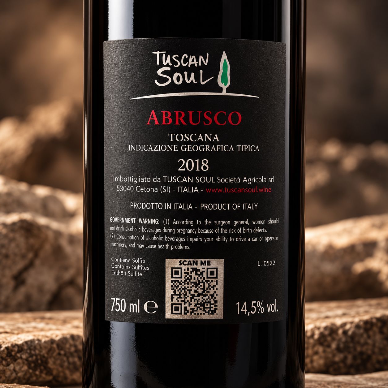 Abrusco 2018 Tuscan Soul
