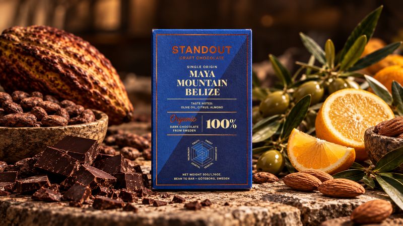 Standout Chocolate Belize Maya Mountain 100%