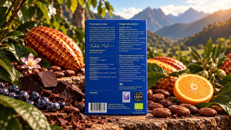Standout Chocolate Belize Maya Mountain 100%