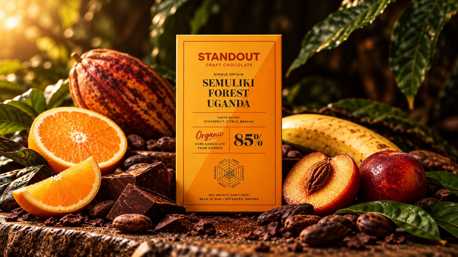Standout Chocolate Uganda Semuliki Forest 85%