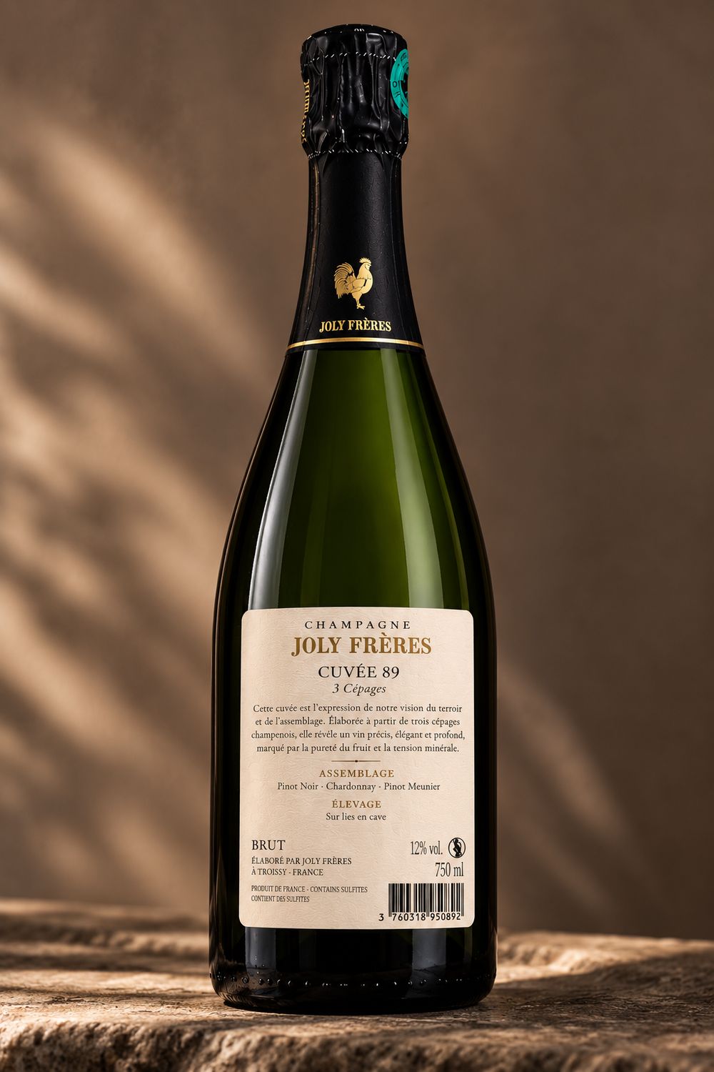 Champagne Joly Frères – Cuvée 89 · 3 Cépages