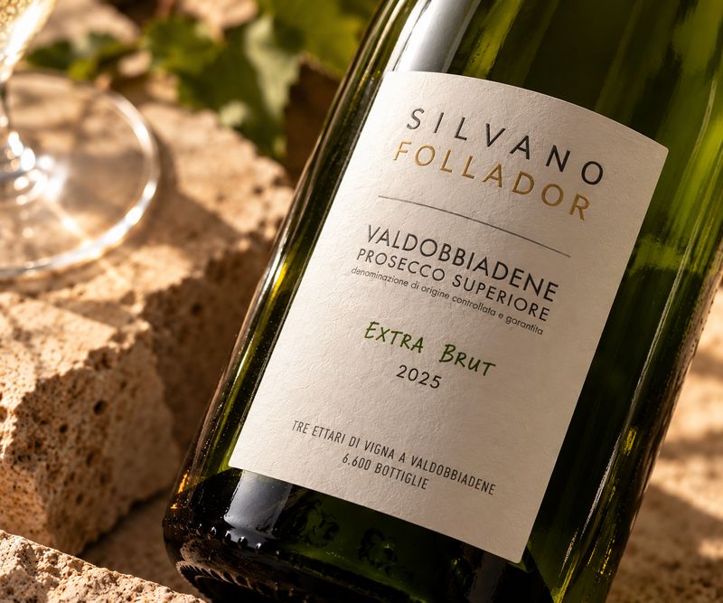 Valdobbiadene Prosecco Superiore DOCG Extra Brut 2025 – Silvano Follador