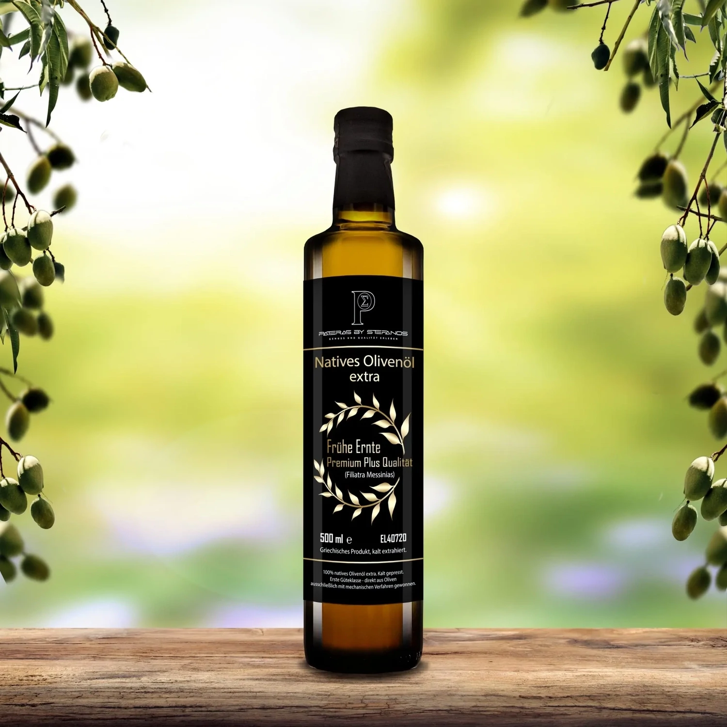 Natives Olivenöl High Polyphenol