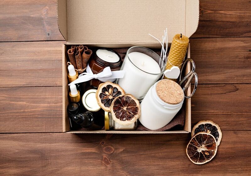 CANDLE GIFT BOX
