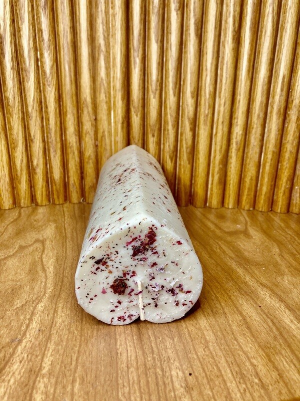 9 inch heart shaped mix scent candle