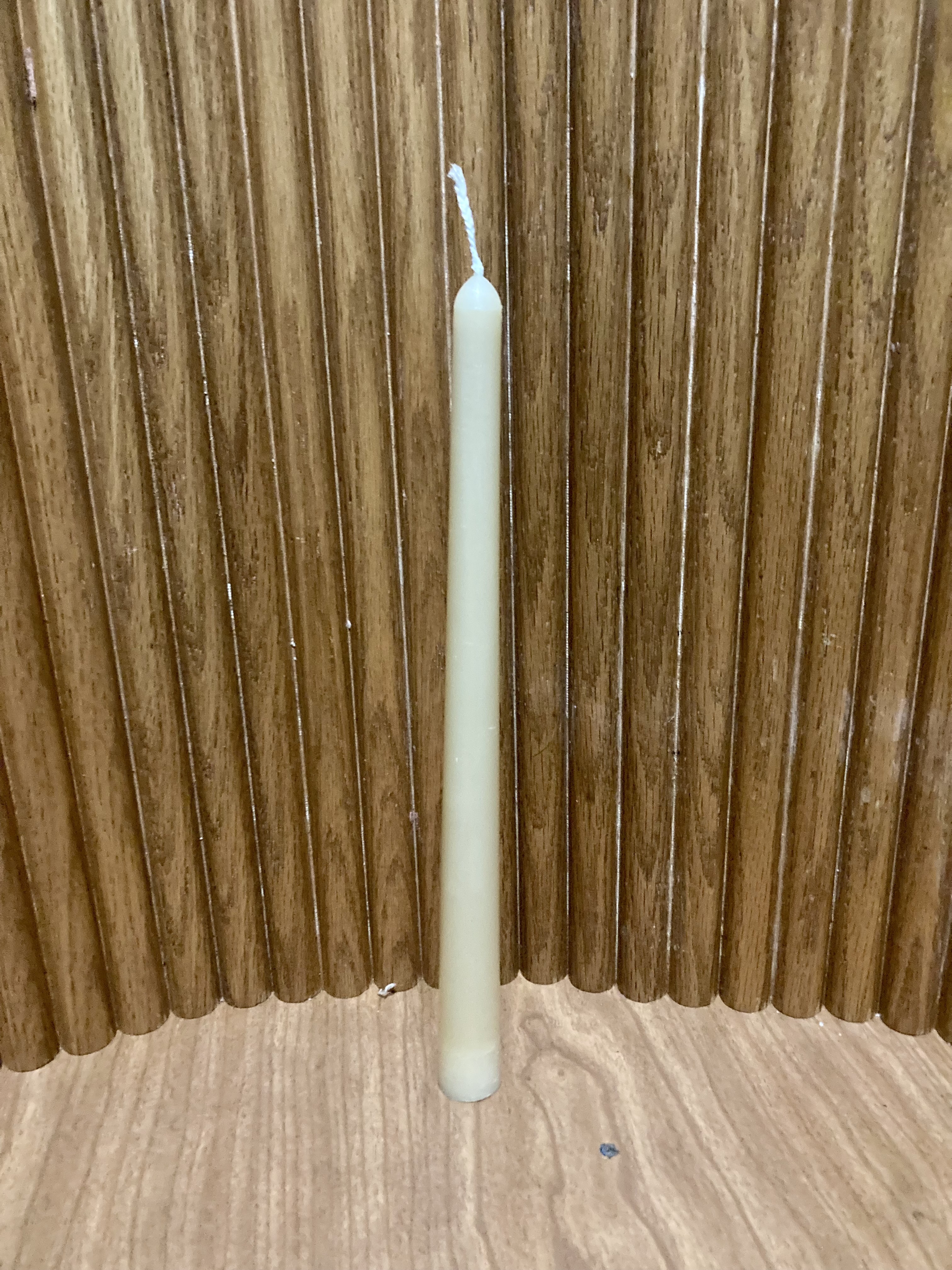 7 beeswax candles 10 inches