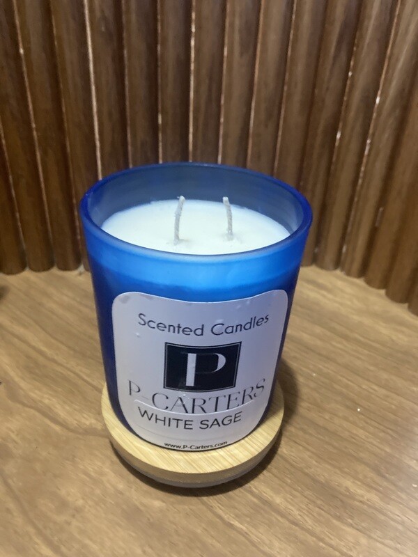 White Sage scent candle