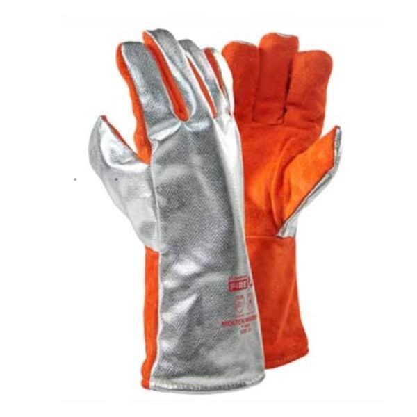 DROMEX ALUMINISED LEATHER GLOVES (500 B0C) 3444