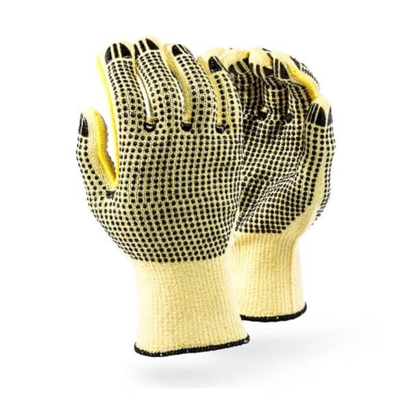 TaeKi5 Super Grip DOUBLE dotted Glove, Size: 7