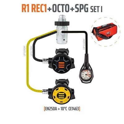 TECLINE Set erogatori R1 REC1 + OCTO + SPG