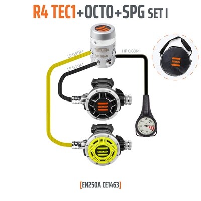 TECLINE Set erogatori R4 TEC1 + OCTO + SPG