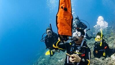 Corso di specialità PADI Delayed Surface Marker Buoy (DSMB) Diver