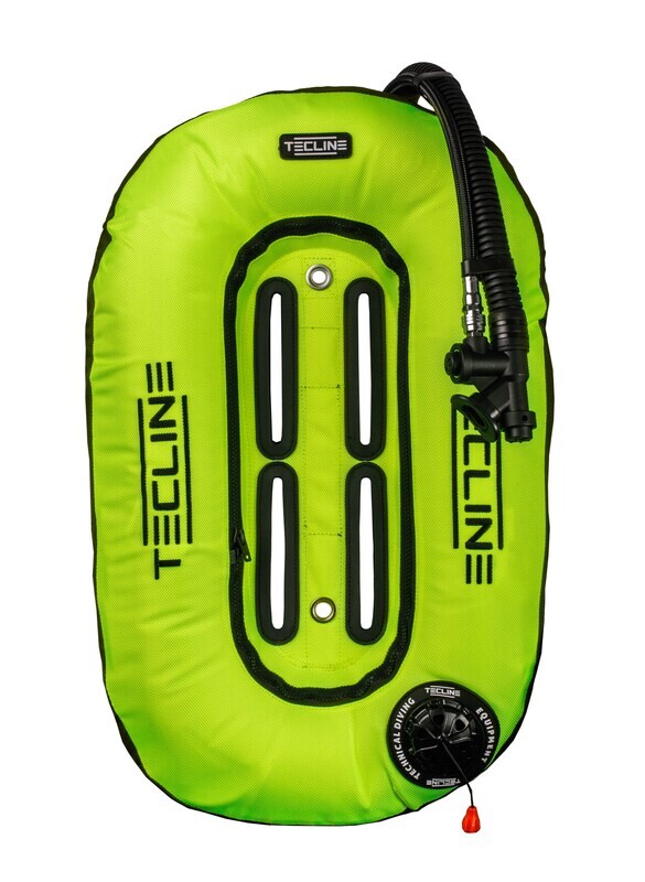 TECLINE sacco DONUT 13 kg / 29 lb con adattatore mono-bombola integrato