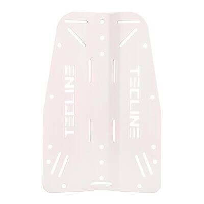 TECLINE schienalino standard alluminio bianco 3 mm