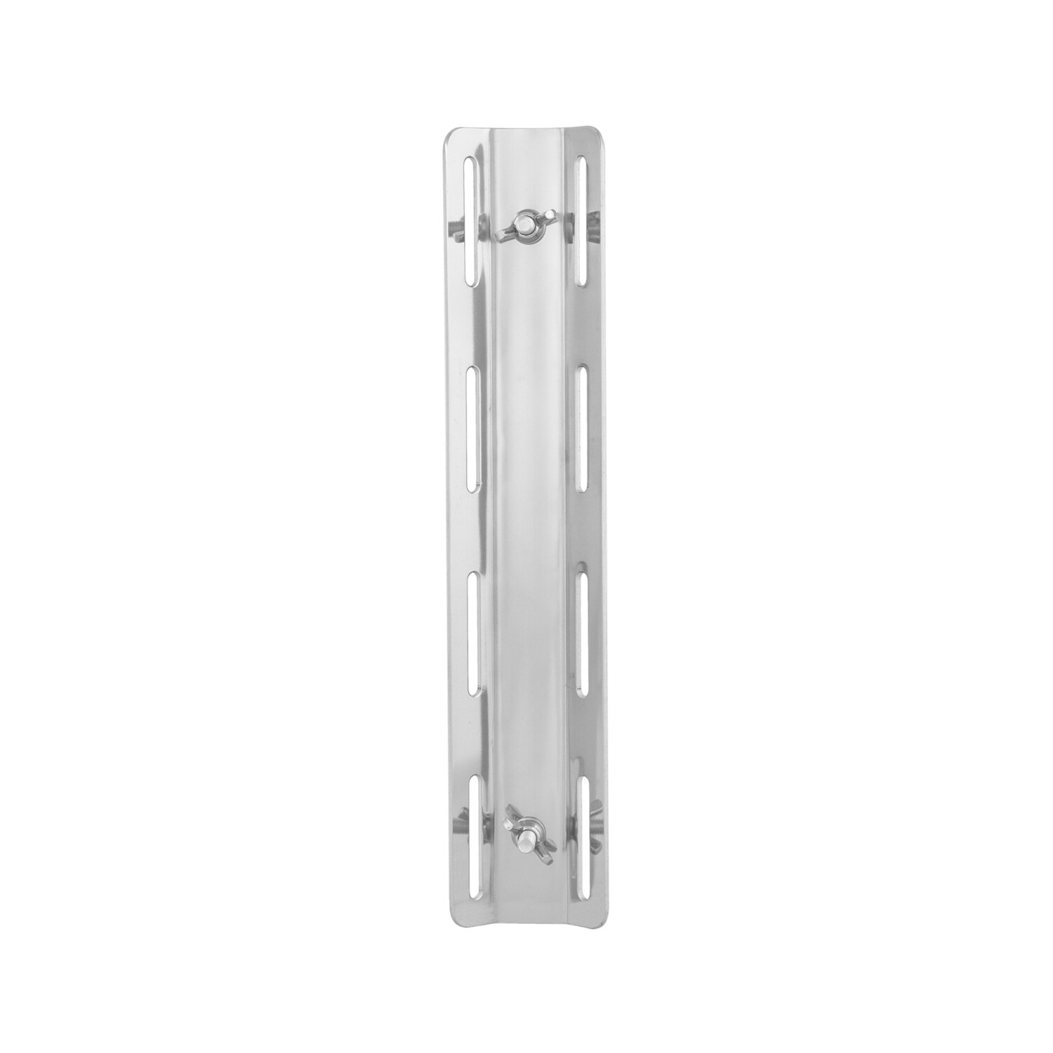 Tecline contro-piastra acciaio inox mono-bombola 7x36 cm