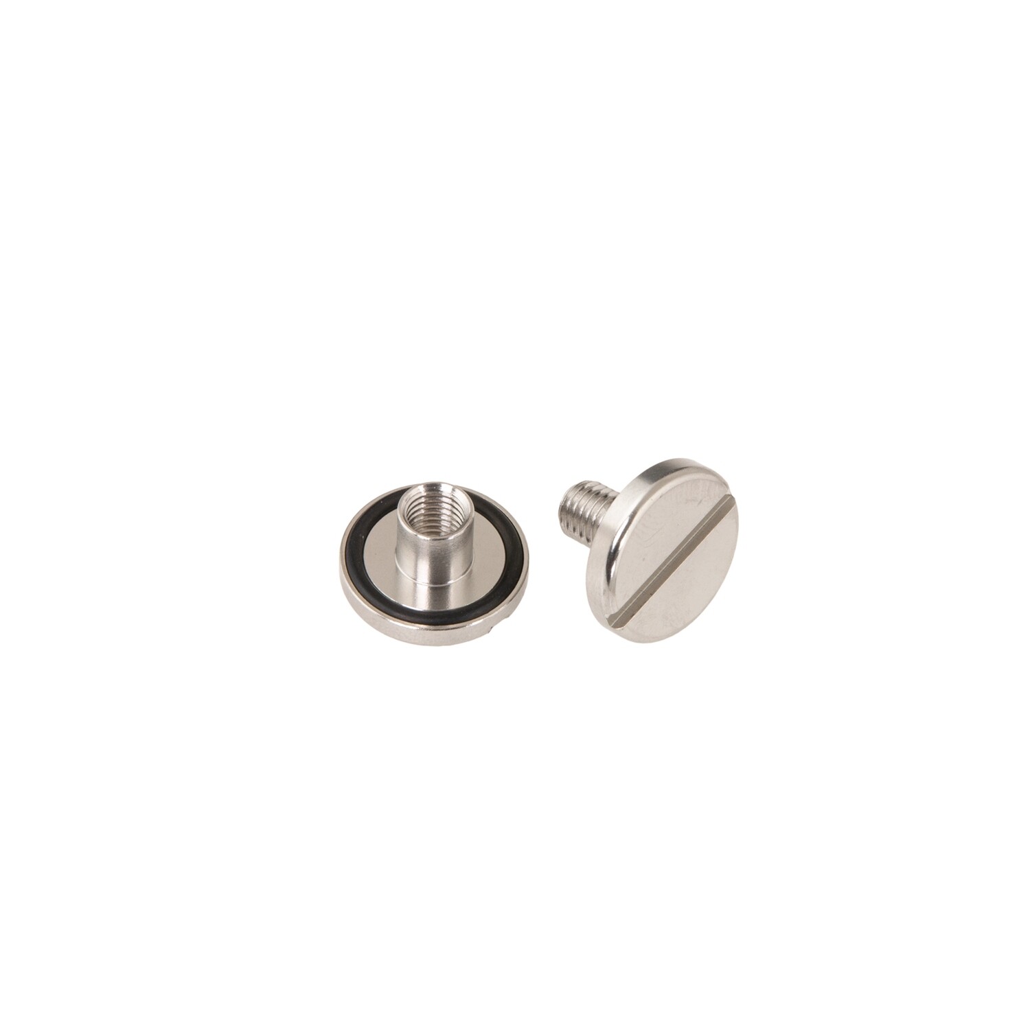 Coppia bullone in acciaio inox con O-Ring 14mm