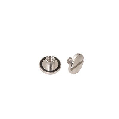 Coppia bullone in acciaio inox con O-Ring 10mm