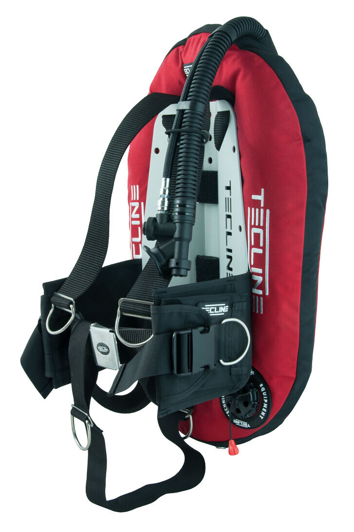 TECLINE BCD Ultra Light Travel Set: Donut 13, Imbrago DIR, piastra alluminio, tasche trim e porta-pesi