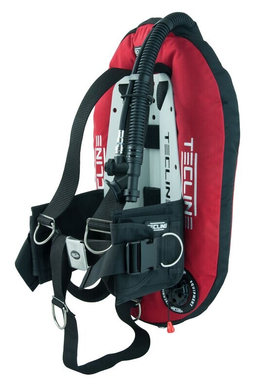 TECLINE BCD Ultra Light Travel Set: Donut 13, Imbrago DIR, piastra alluminio, tasche trim e porta-pesi